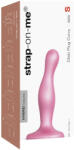 Strap On Me Curvy S - dildo ondulat cu ventuză (roz) (3700436016725) Dildo