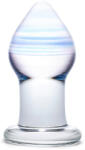 Gläs Amethyst Rain - dildo anal din sticlă (violet transparent) (92541300005) Dildo