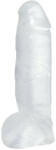 Crystal Clear Big Dong - dildo uriaș din gel (21, 5 cm) (05218170000) Dildo