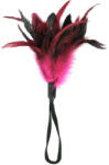 Sportsheets - Perie de mângâiere cu curea din pene de găină, cu curea pentru încheietură (roz-negru) (92220000005)