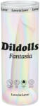 ove to Love Dildolls Fantasia - dildo de silicon cu ventuză (dungi) (3700436032671) Dildo