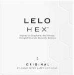 LELO Hex Original - prezervativ de lux (3 bucăţi) (7350075022470)