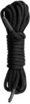 EasyToys Rope - frânghie de bondage (10 m, neagră) (8718627527801)