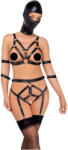 Bad Kitty - set hamuriu cu mască - negru (24804921011)