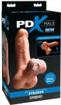 PDX Reach Around - 2in1 mânecă de penis și masturbator de fundă (natur) (05452870000)