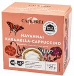 Cafe Frei Havannai Karamella-Cappuccino karamellaízű kávékapszula 9 x 14 g (126 g)