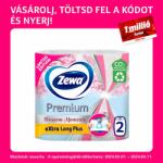 Zewa Premium Blossom Moments Extra Long Plus háztartási papírtörlő 2 rétegű 2 tekercs - bevasarlas