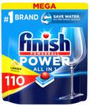 Finish Powerball Power All in 1 Citrom mosogatógép tabletta 110 db 1760 g