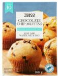 Tesco sütemény porkeverék csokoládédarabokkal muffin készítéséhez 260 g