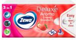Zewa Deluxe Strawberry illatosított papír zsebkendő 3 rétegű 90 db - bevasarlas