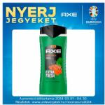 AXE Jungle Fresh 3 in 1 tusfürdő testre, arcra, hajra 400 ml - bevasarlas