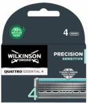 Wilkinson Sword Quattro Essential 4 Precision Sensitive 4 pengés borotvabetét 4 db