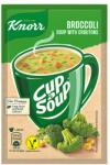 Knorr Cup a Soup instant brokkolikrémleves zsemlekockával 16 g - bevasarlas