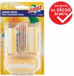 Tesco 4MAX Lemon Fresh WC illatosító rúd 3 x 40 g (120 g)