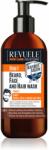 Revuele Men Care Solutions Barber Salon șampon pentru păr și barbă 3 in 1 300 ml