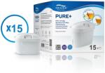AQUALOGIS Pure+ vízszűrő készlet, 15 db, Kompatibilis az Aqualogis/Brita/Wessper/Laica készülékekkel, 200L (Set_PurePlus_15pk)