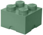 Room Copenhagen LEGO Storage Brick 4 sand green - RC40031747 (40031747)