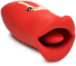 Lickgasm Lickgasm Kiss & Tell Mini Kissing & Vibrating Clitoral Stimulator Red Vibrator
