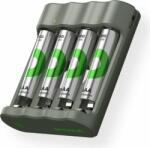 GP ReCyko B441 USB Modell AA/AAA NiMH Akkumulátor töltő + 4db elem (4x AAA - 850mAh) (GPRCKCHB441U396)