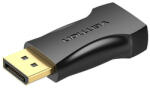 Vention Adapter HDMI szellőző aljzatú HDMI-dugós kijelzőport, 4K@30Hz, 1) fekete (HBPB0)