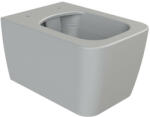 CeraStyle HERA fali WC - MATT SZÜRKE - rimless - perem nélküli - rejtett szerelésű - mély öblítés (HC01706PN133Y01103) - moretti