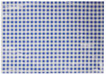 Karton PP - Művészeti terítő 65x50 cm kék és fehér