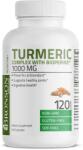 Bronson Turmeric 1000 mg cu Bioperina 5 mg, 120 capsule, Bronson Laboratories