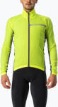 Castelli Jachetă de ciclism pentru bărbați Castelli Squadra Stretch electric lime/dark gray