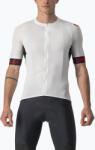 Castelli Tricou de ciclism pentru bărbați Castelli Entrata VI ivory/light black/red