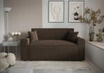  Veneti RADANA kényelmes kinyitható kanapé - sötétbarna - mall - 250 458 Ft