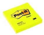 Post-it blokk 76x76 neon sárga