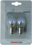 m-tech Izzó 12V 21W P21W Powertec Platinum RAINBOW - 2db - M-TECH