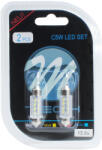 m-tech LED Izzó C5W 36 mm 8-SMD (2db) fehér - M-TECH