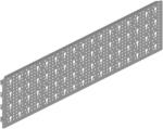 DIY Element System Perforált Lemez 800X200 mm, Alu/Ezüst (11400-00007)