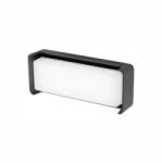 Nova Luce Aplica de perete exterioar metal, plastic, gri, 3000K, 12W, 1080lm, IP65 (7499-A)