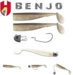 Herakles COMBO HOROG BENJO SHAD 3" 7.5cm WHITE SILVER