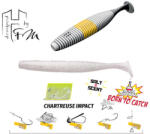 Herakles FAT SHAD-OW105 4.2" 10.5cm Chartreuse Impact