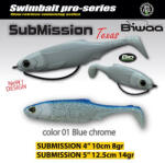 Biwaa SUBMISSION 4" 10cm 01 Blue Chrome