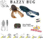 Herakles BAZZY BUG 3.2" 8cm Green Pumkin Purple/Green Flk