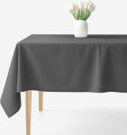 Goldea szögletes terítő 100% pamutvászon - sötétszürke 100 x 100 cm