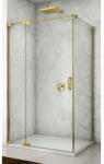 SanSwiss Cabina de dus aurie dreptunghiulara 90x90 cm Sanswiss Cadura Rubin, deschidere pe stanga (RUBIN S 90X90)