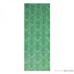 Esschert Design Art déco kétoldalú kültéri erkély szőnyeg, menta zöld, 120 x 60 cm (GD1001)