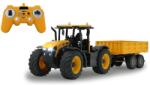 Jamara Toys JCB Fastrac Traktor mit Kippanhänger 1: 24 2, 4GHz (405305)