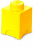 LEGO® Cutie depozitare LEGO 1 galben (40011732) - forit