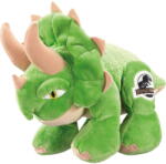 Schmidt Spiele Jurassic World, Triceratops, cuddly toy (green/beige, 25 cm) (42761)