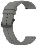 Techsuit Curea pentru Samsung Galaxy Watch 4/5/Active 2 Huawei Watch GT 3 42mm/GT 3 Pro 43mm Techsuit Watchband 20mm W001 Gray (5949419020764)