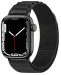 Techsuit Curea pentru Apple Watch 1/2/3/4/5/6/7/8/9/SE/SE 2/Ultra/Ultra 2 42/44/45/49mm Techsuit Watchband W037 Black (5949419015234)