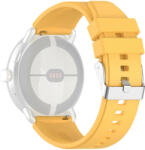 Techsuit Curea pentru Samsung Galaxy Watch 4/5/Active 2 Huawei Watch GT 3 42mm/GT 3 Pro 43mm Techsuit Watchband 20mm W026 Yellow (5949419010420)