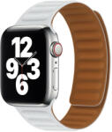 Techsuit Curea pentru Apple Watch 1/2/3/4/5/6/7/8/9/SE/SE 2/Ultra/Ultra 2 42/44/45/49mm Techsuit Watchband W035 White (5949419021082)