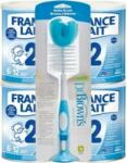 France Lait 2 lapte de continuare pentru sugari de la 6-12 luni 4x400g + Dr. Brown`s Kefa (IP2764)